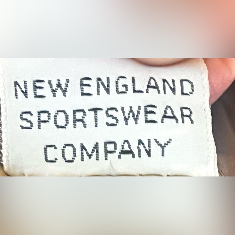 RARE Vtg 60s 70s Leathers by NEW ENGLAND SPORTSWEAR Coat USA Gold Crest Button - Picture 7 of 11